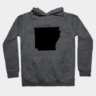 Arkansas Black Hoodie